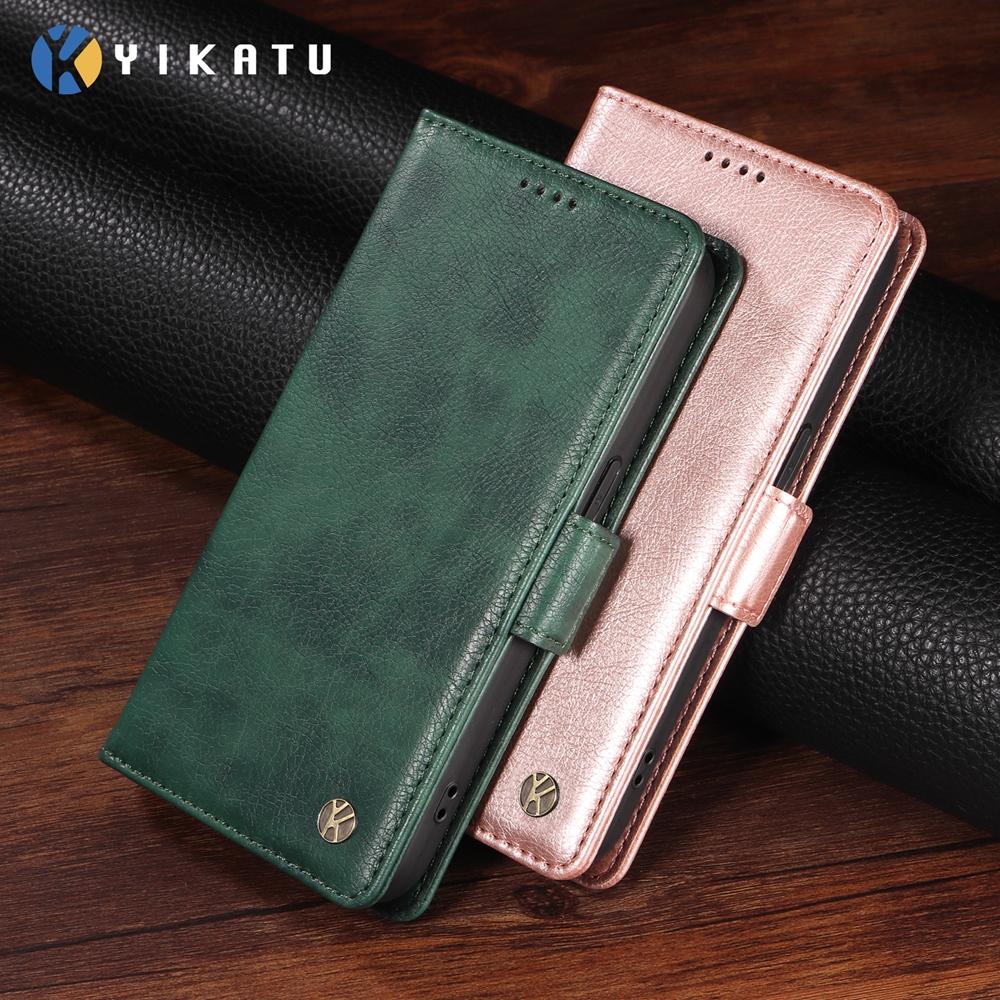 Magnetische Leder-Brieftaschenhülle für Vivo Y400 V60 V50 V40 SE V30 V30E V29 V29E V27 Lite Pro 4G 5G Luxus-Premium-Hülle Handyhülle