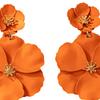 Floral Drop Earrings for Elegant Events