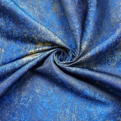 Brocade Satin Abstract Jacquard Fabric Retro Ink Sense Damask Silk Designer Fabric For Sewing Dress Coat Upholstery Material