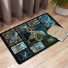 Ocean Octopus Frames Pattern Rug Floor Mat for Living Room or Bedroom Soft and Comfortable Carpet a Gift for Birthday and Holiday.