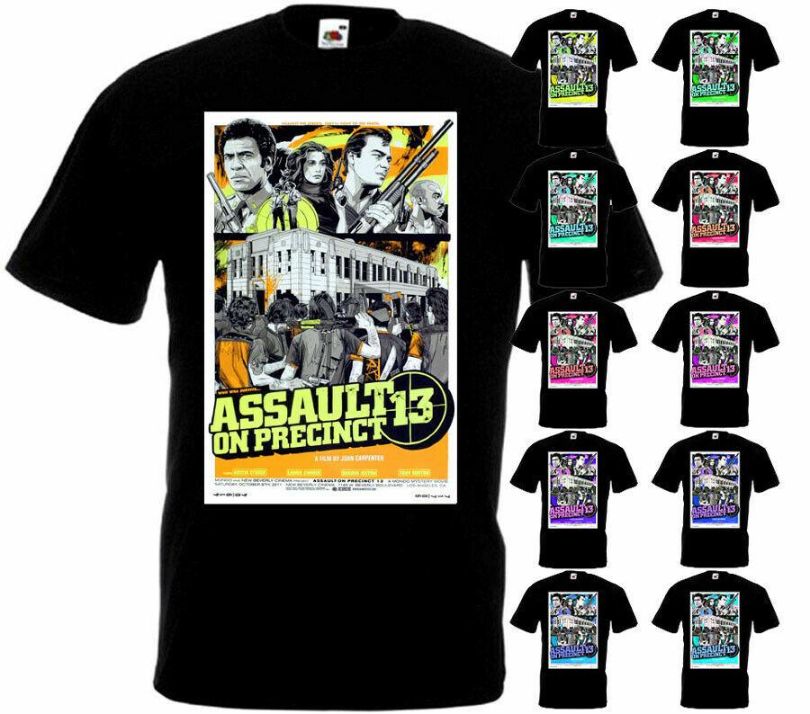 Assault on Precinct 13 v8 T-shirt movie John Carpenter all sizes S5XL Men M