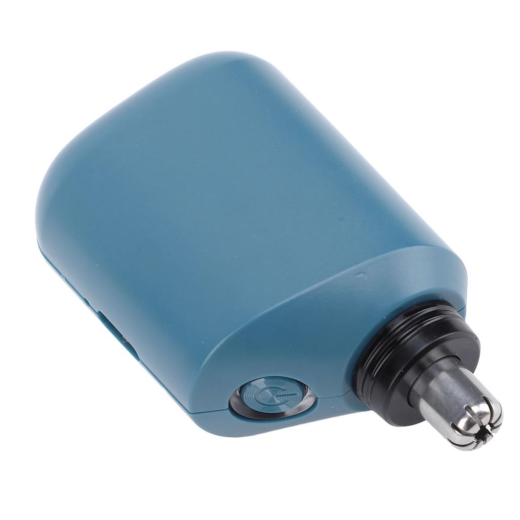 Nose Hair Trimmer Electric Rechargeable Nose Hair Clipper Water Resistant Portable Nose Hair Remover for Home Blue