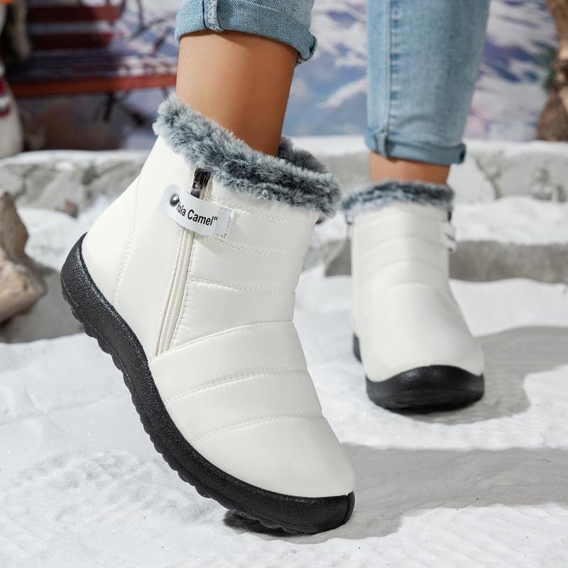 Women‘s Shoes Snow Boots Waterproof Winter Anti-Slip Cotton Large Size Warm Winter Boots.