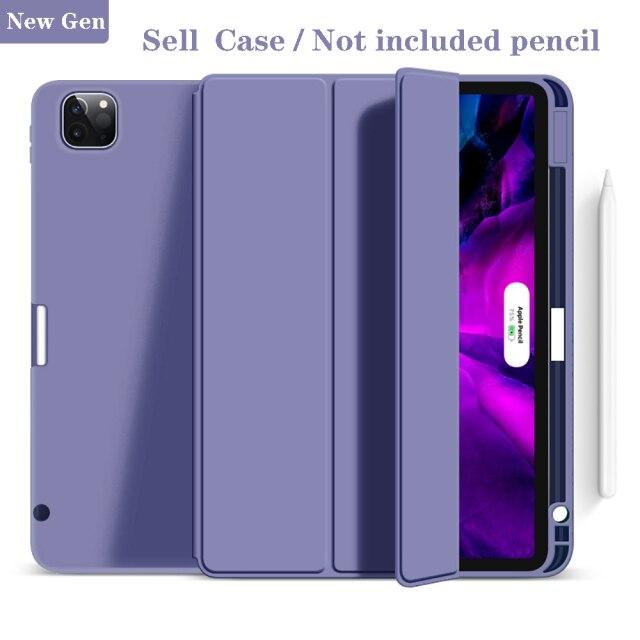 Für iPad Pro 11 Fall Funda für iPad Air 4 Fall 4th Generation Für iPad Pro 12,9 Fall Drahtlose Ladung bleistift Halter