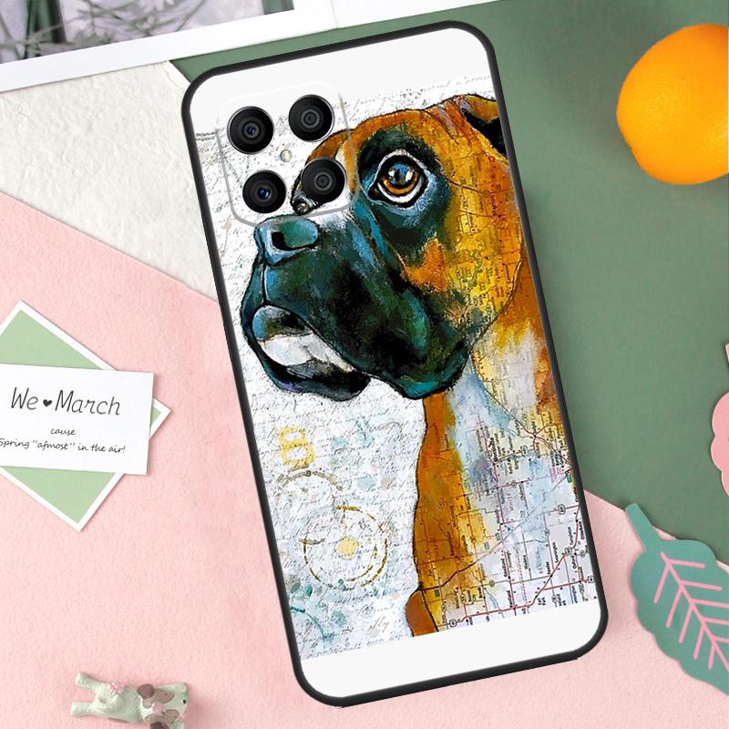 

Boxer Dog Case For Honor 90 50 70 Lite X9b X9a X8b X8a X8 X9 X9c Honor 200 Pro Magic 7 5 6 Lite Cover Honor 90