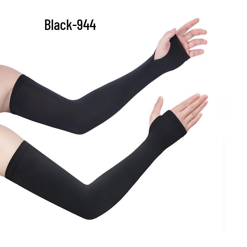 Men's Ice Silk Sun Protection Arm Sleeves for Summer