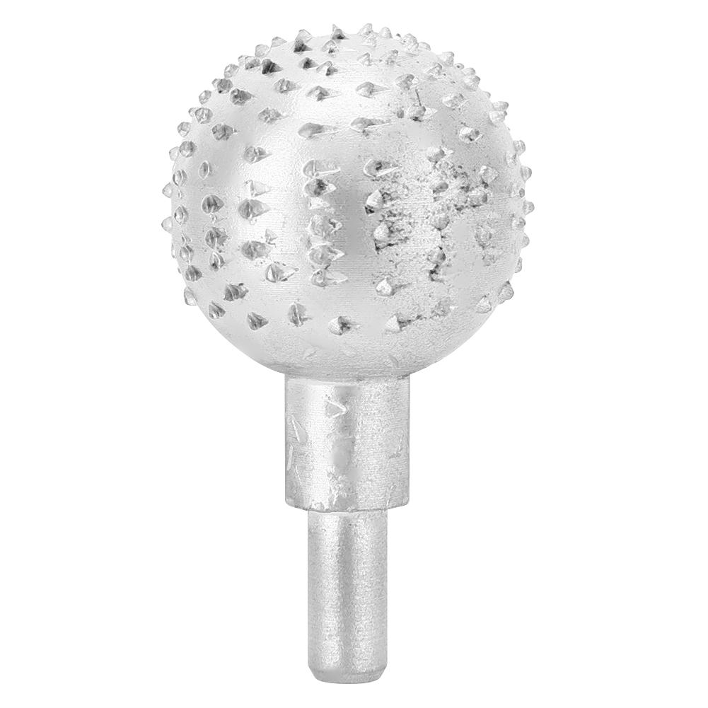 

Carving Polishing Ball Round Silver Steel Woodworking Tool for Shaping Grinding Wood