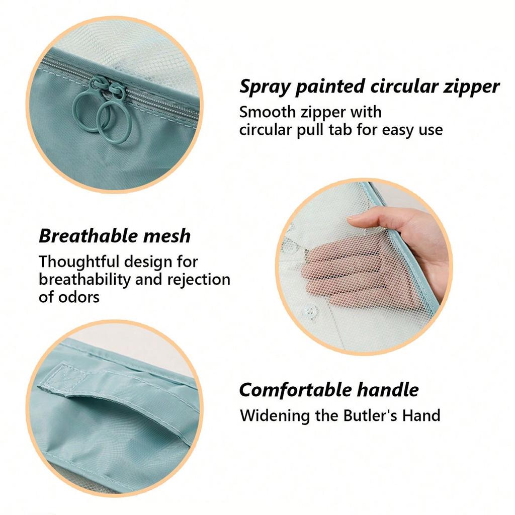 3PCS/SET Light luxury style simple and fashionable multiple sizes and specifications storage travel bag .-A-zmt