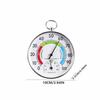2 In 1 Analog Thermo-hygrometer Decorative Style Temperature Humidity Gauge  Sauna Room