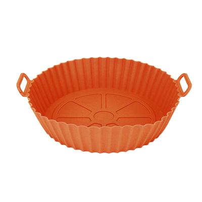 Fryer Silicone Liner Round Non Stick High Temperature Proof Reusable Fryer Oven Baking Tray with