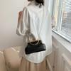 Chic And Modern Shell Bag For Women In Silver And Gold Ideal For Street Style