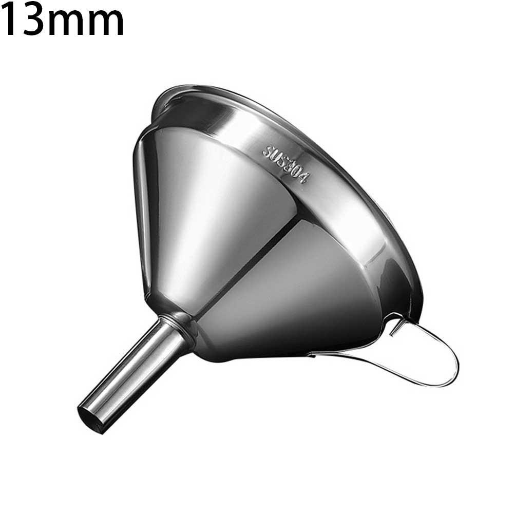 Funnel Liquid Dispenser Silver Spill Tool Stainless Steel