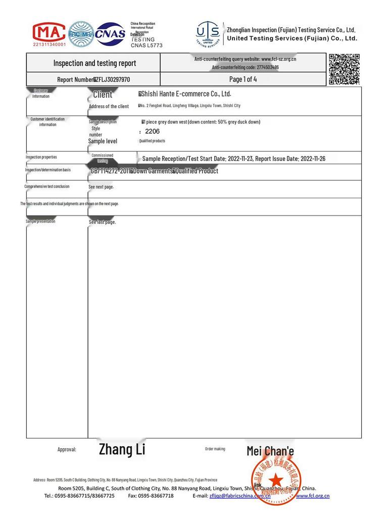 JEEP SPIRIT Men's Autumn/Winter Down Vest