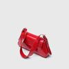 New Women's Bag Spring Fashion Versatile Black Belt Buckle Flip Minimalist Retro Shoulder Underarm Bag