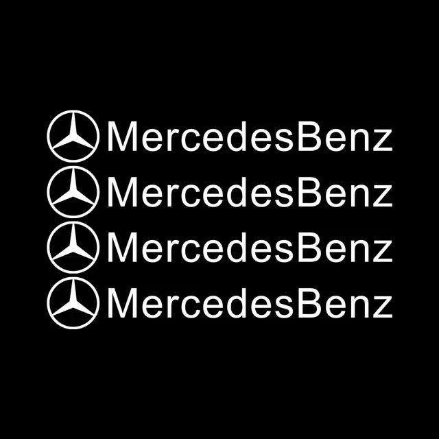 Car Badge Decals Auto Emblem Sticker Accessories For Mercedes Benz AMG Brabus Maybach Smart W204 GLC CLA GLK W205 W203 W206 W108 PA1