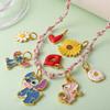 Cartoon Color Oil Drop Pendant Accessories Cute And Diverse Ice Cream Flower Diy Earrings Pendant