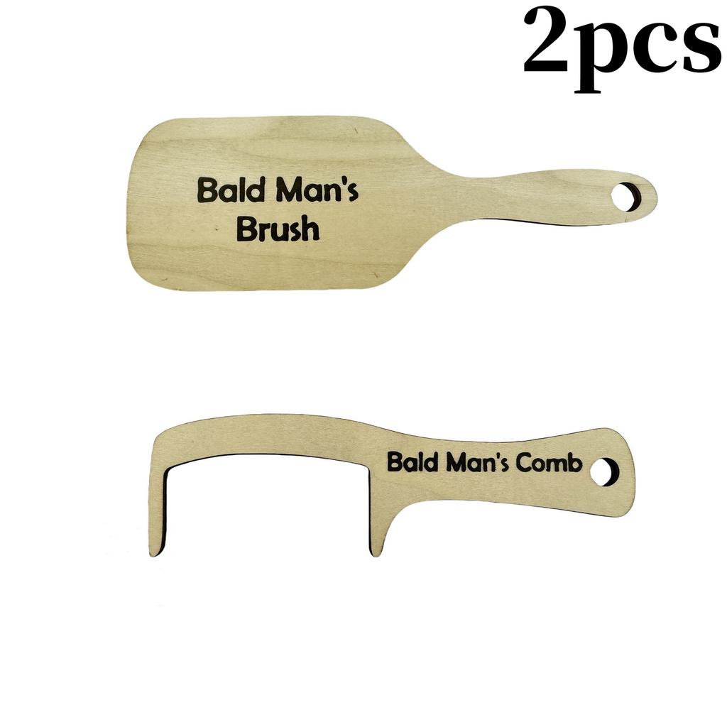 Funny Comb For Bald Men Novelty Party Favors Hair Styling Tool for Adults Weird Stuff Cute Aesthetic Gadgets Father's Day Gifts