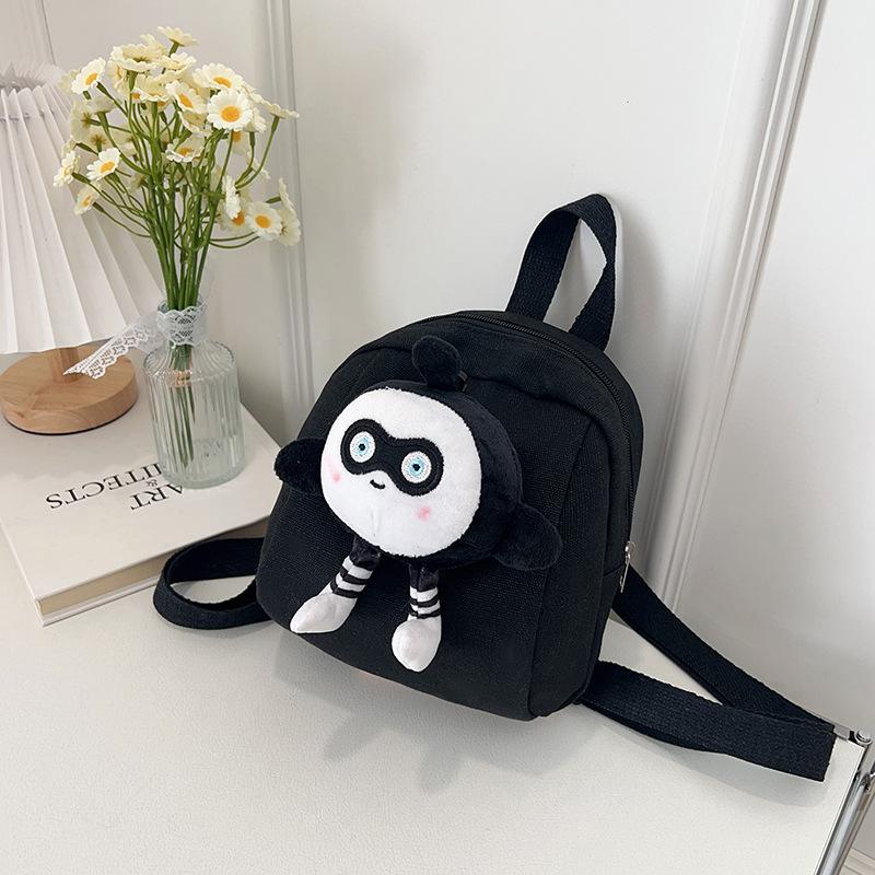 

Супер милый детский мультяшный мини-рюкзак для вечеринки с яйцами, подарок на праздник Дня июня, милый маленький рюкзачок для прогулок чёрный