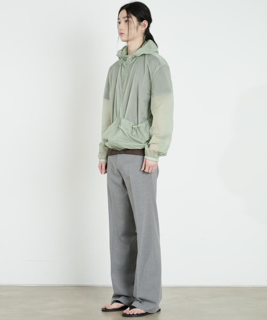 DUSTYWHITE Gray Semi-Bootcut Pants