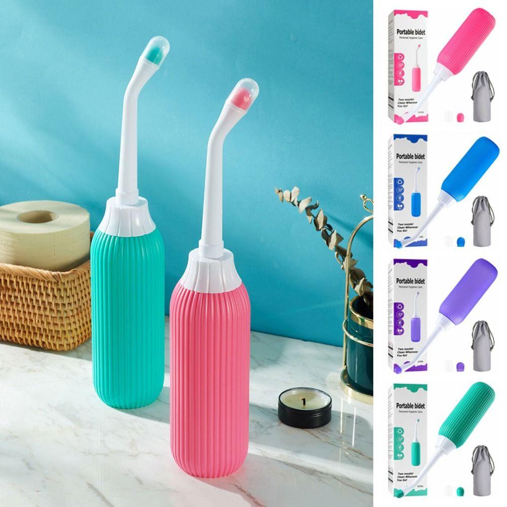 500ml Portable Bidet Spray Large Capacity Private Parts Flushing Device Travel Use