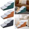 Dog Stairs Ramp High Beds Dog Slope Stairs 3 Steps Practical Easy To Clean Anti Slip Bottom Pet Steps for Small Dogs and Cats