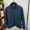 Mens Fleece Lined Hooded Sweatshirt Jacket Windproof Inner Layer Outdoor Daily Wear