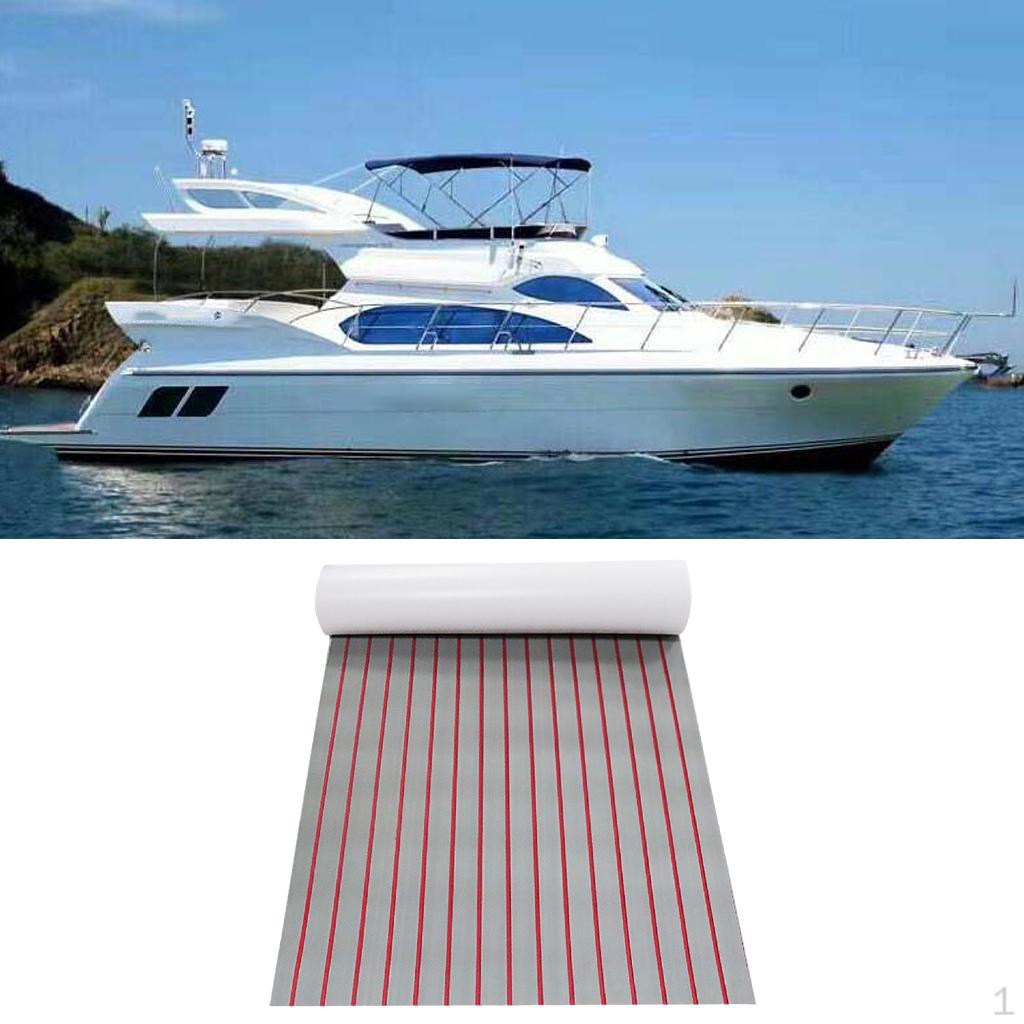 Brown Sheet Self- EVA Foam Self Vehicle Pad Yacht Flooring Anti Skid 240 x 45cm