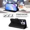 WEFOR Panda RFID-Portemonnaie-Hülle für iPhone 15 14 13 12 11 Pro Max 15 Plus XS Max XR SE, Klapphülle mit Kartenhalter für Damen Herren