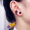 Light Luxury Flower Ear Studs Simple Ladies U-shaped Earrings  Jewelry Gifts