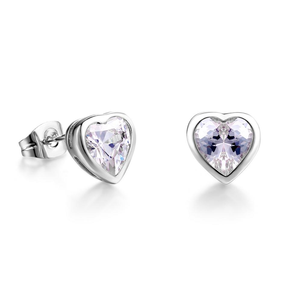 

Heart Dangle Earrings for Women 2024 Korean Fashion Long Tassel Drop Earings Rose Gold Color Crystal Ear Jewelry Wholesale E467
