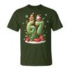 67 Six Seven Christmas Santa Claus Pajamas Matching 6-7 Xmas T-Shirt