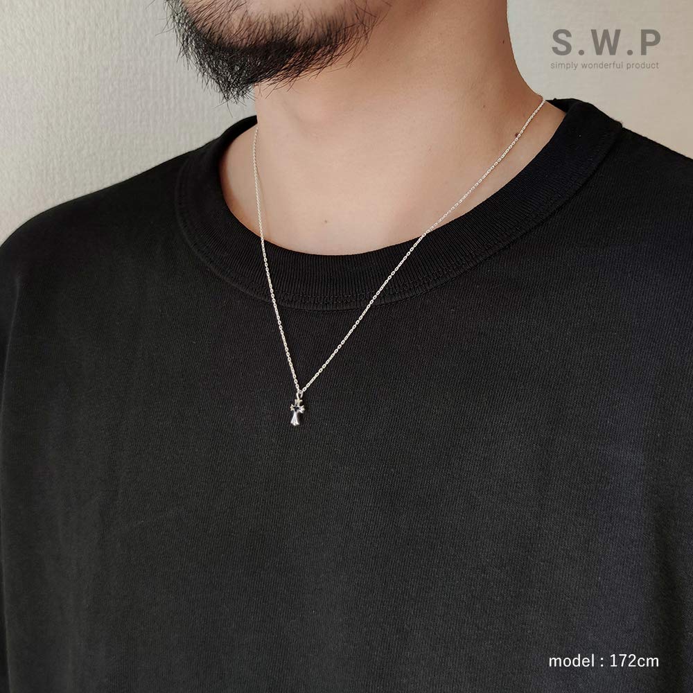S.W.P [All 11 types] Sterling Silver 925 Men's and Women's Necklace Pendant Simple Gift Present nxos-006
