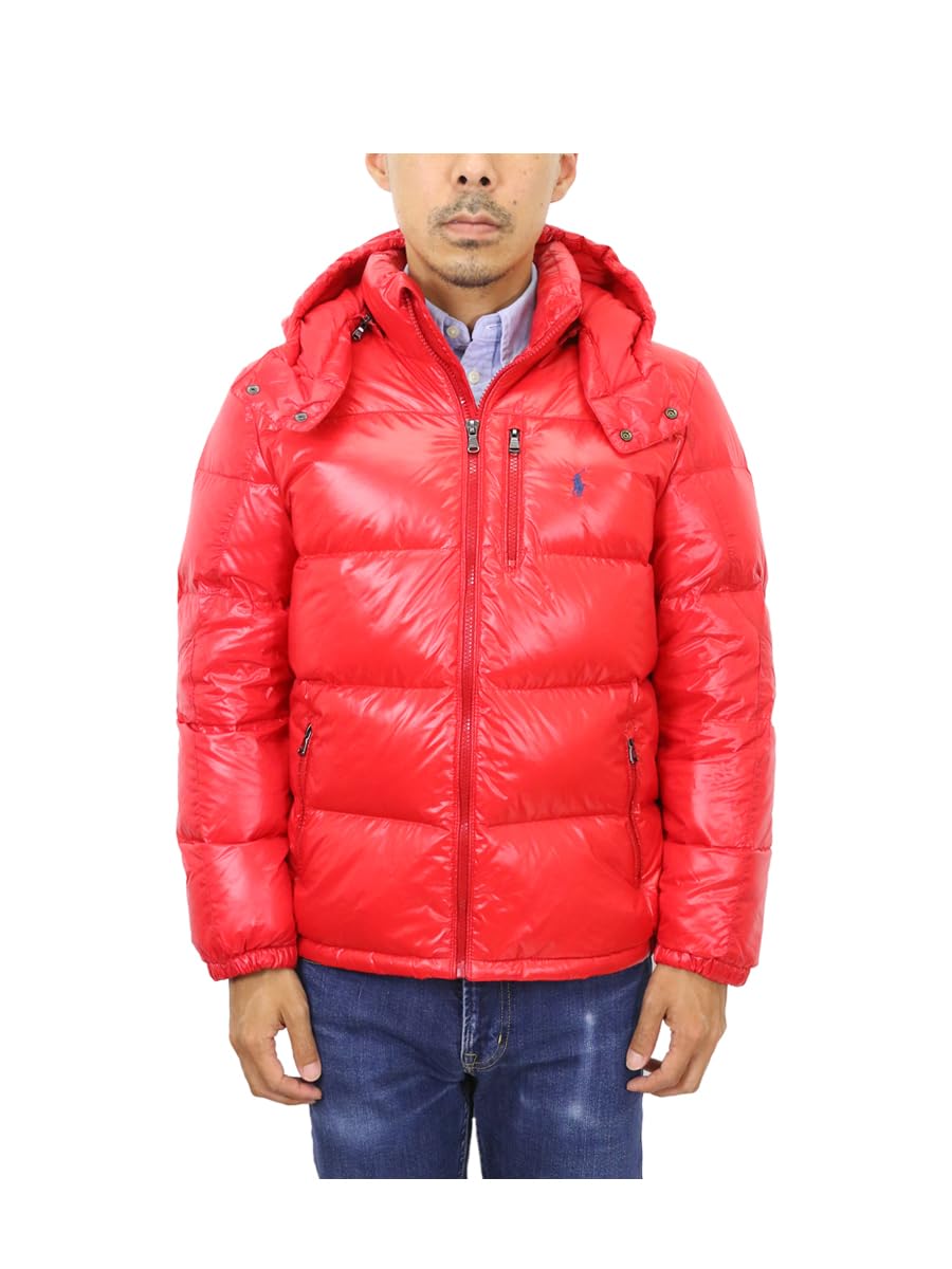 

POLO RALPH LAUREN Пуховик с вышивкой пони Размер RL2000RED Мальчиковая однотонная куртка/парка, M, (Код товара 0101992)