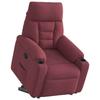 VidaXL Recliner Armchair Burgundy Red Fabric 3303035