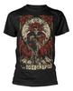 Unisex Shirt Cotton Oversize Large Size Opeth - Negra De Haxprocess, Estampado En La Parte