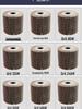 Stainless Steel Wire Brush with Sand Cloth and Nylon Polishing Wheel