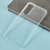 Für Samsung Galaxy S25 Edge Hülle Transparentes TPU Handy Rückseite Airbag Schutz