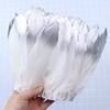 1 Meter Soaked Goose Feather Decorative Ribbon Natural Swan Feather Decorative Wedding Dress Feather Dyeing 15-20Cm