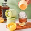 Easy Release Ice Tray Cube Mold Large Spherical Silicone Ball Maker Fast Freezing Clear Brandy Sphere Bubble-Free Cubes Push for Whiskey Wine