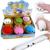 Imitation Stuffed Bun Cha Siu Bao Dumpling Squishies Slow Rebound Vent Toy Novelty Fidget Toy Feel Good Squishy Stress Relief