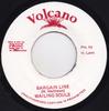 7inch Record WAILING SOULS  Bargain Line NONE Volcano 1981 Jamaica Reggae Ska  Dub Used