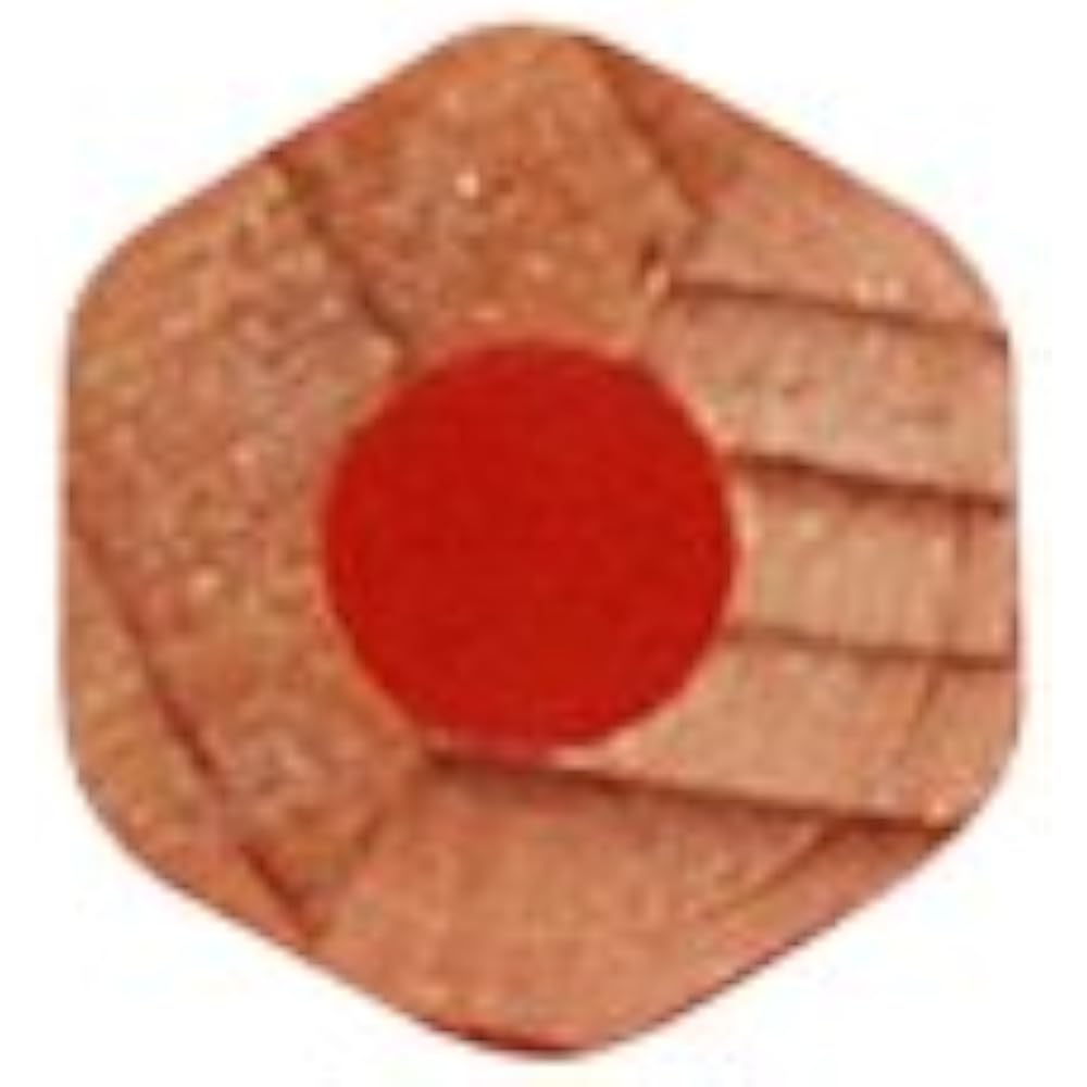 Mitsubishi Pencil Colored Pencils Hexagon 770 12pcs Vermilion K770
