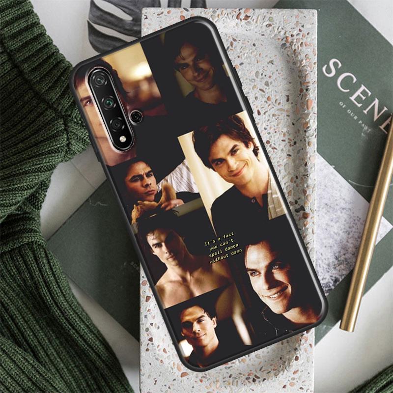 Damon Salvatore For Huawei Nova Y61 Y91 Y70 Y90 Y60 Y72 9 10 SE 12i 12s 11i 5T P60 Pro P20 P30 P40 Lite Case