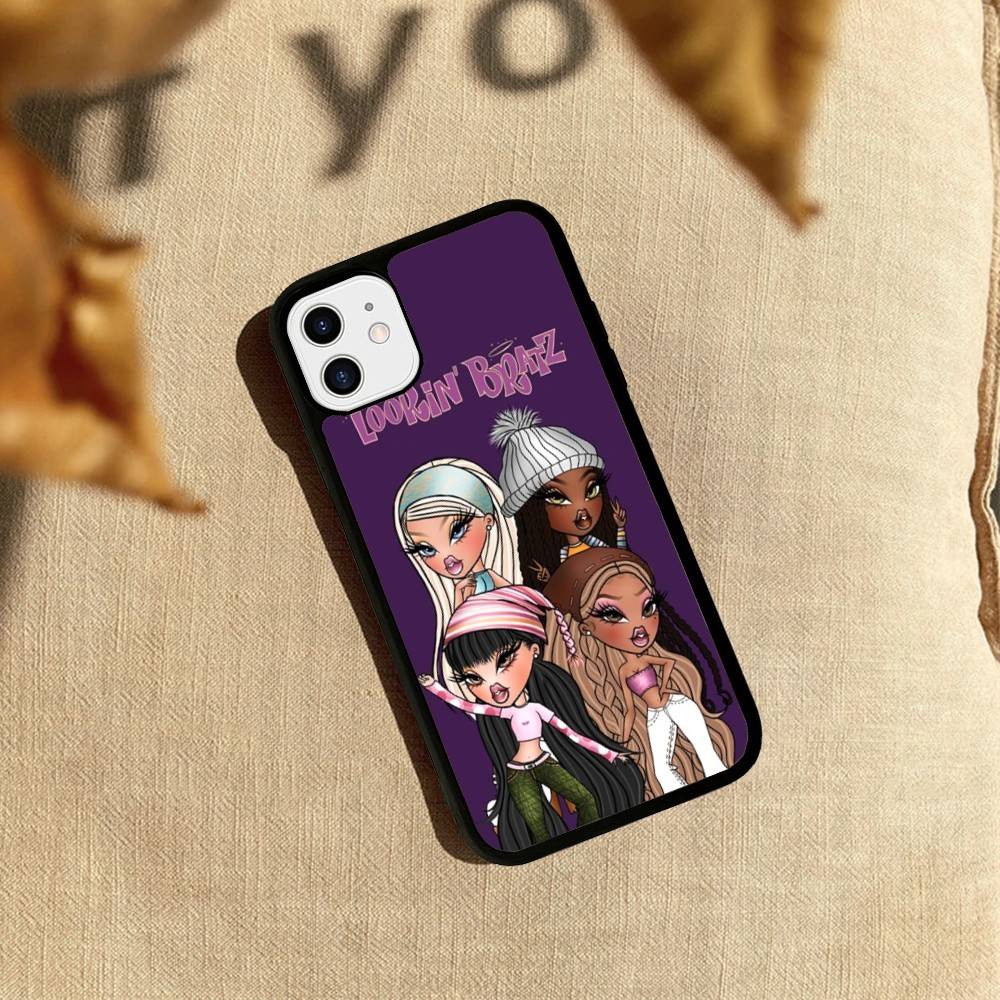 B-Bratzs For iPhone 17 16 15 14 13 12 11 Mini Pro Max Plus PC+TPU Back Phone Cover