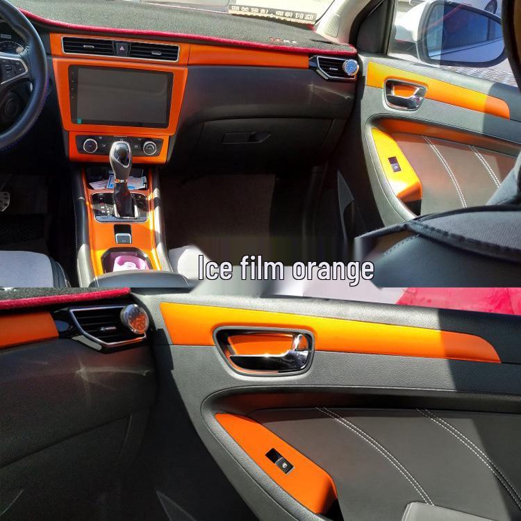 Carbon Fiber Console & Gear Shift Sticker for 16-18 Dongfeng Fengguang 580 Interior