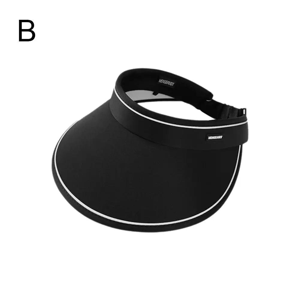 Nový letní prázdný sluneční klobouk Dámský ležérní nastavitelný kšilt Venkovní výlet Dívčí kšiltovka Chlapec Pláž Slunce Moře Kšiltovky F4W2