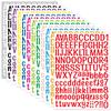 1-inch Letter Sticker Gift Hand Account Decorative Mark Self-adhesive Vinyl Vinyl Waterproof Letter Sticker
