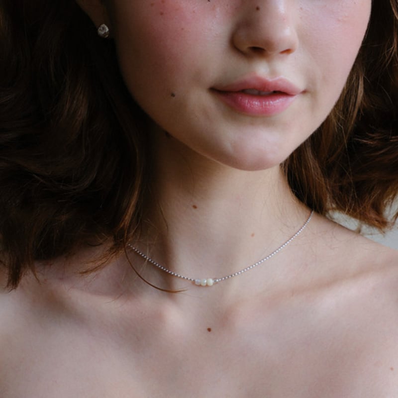 reve Tiny ball necklace