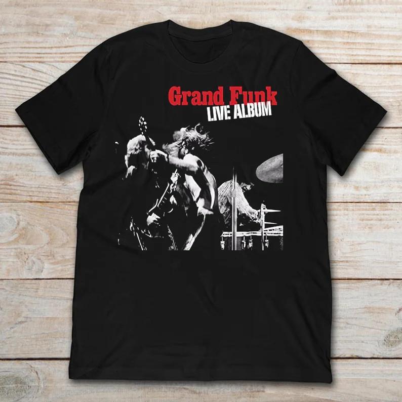 Grand Funk Railroad Live Album shirt TL609 Unisex T-Shirt XXL