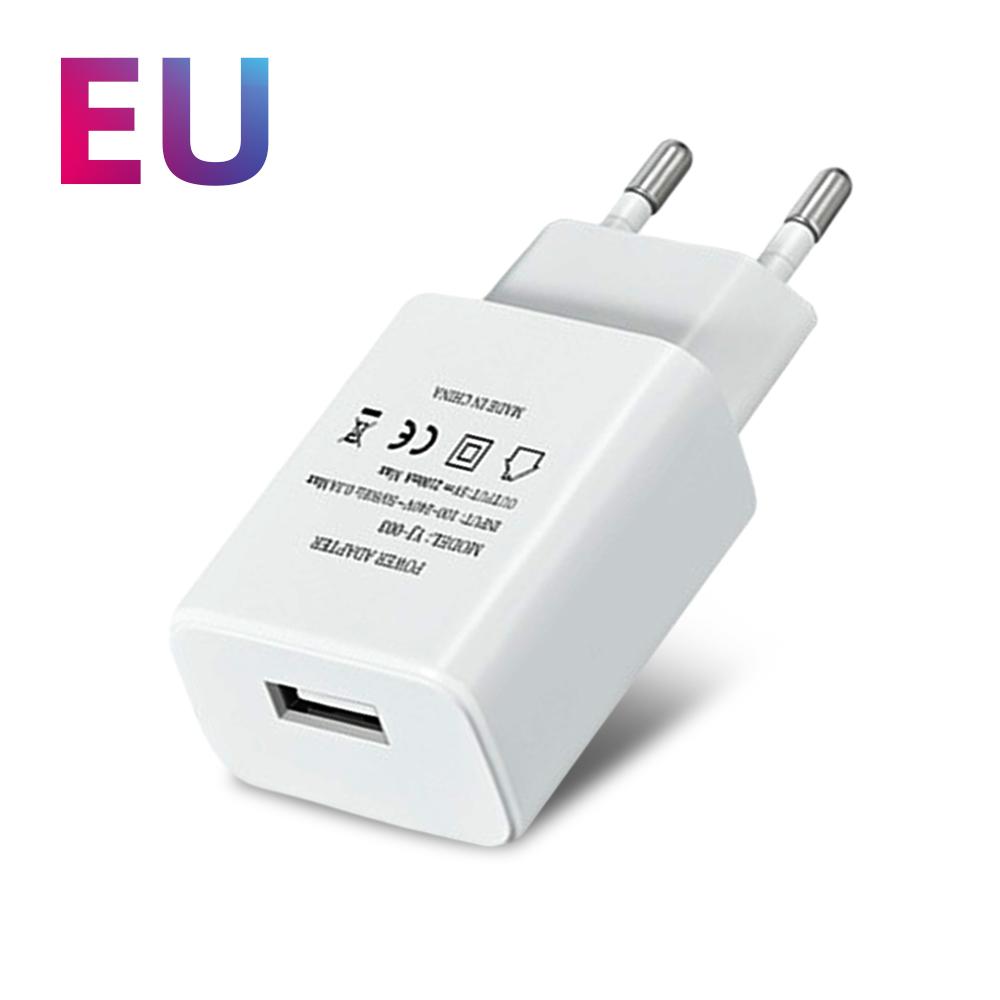 FONKEN 5V/2A Power Adapter US/EU Plug USB Power Port Converter Universal Mobile Phone Chargers Travel Power Adapter